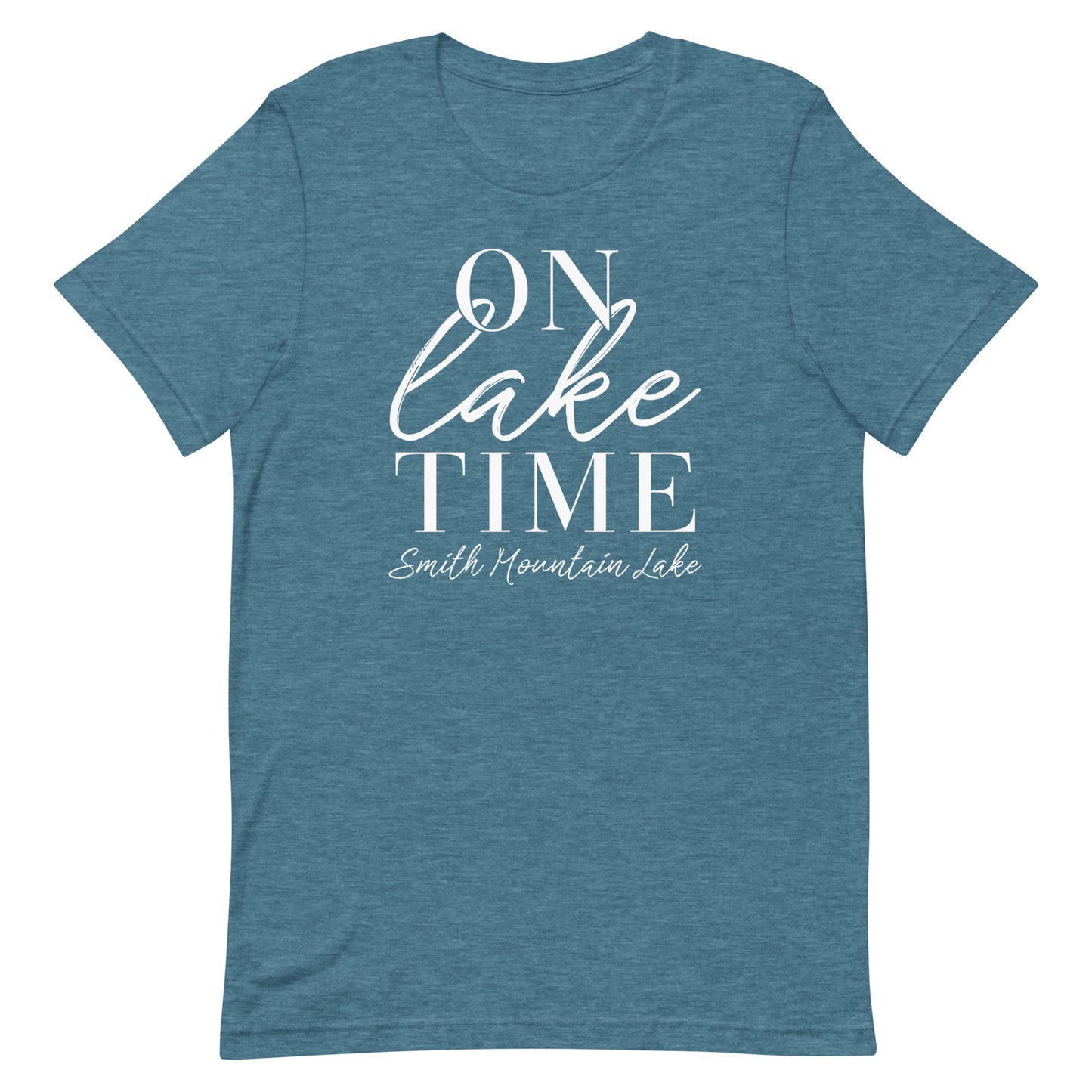 On Lake Time - Smith Mountain Lake, VA Unisex Short Sleeve T-Shirt