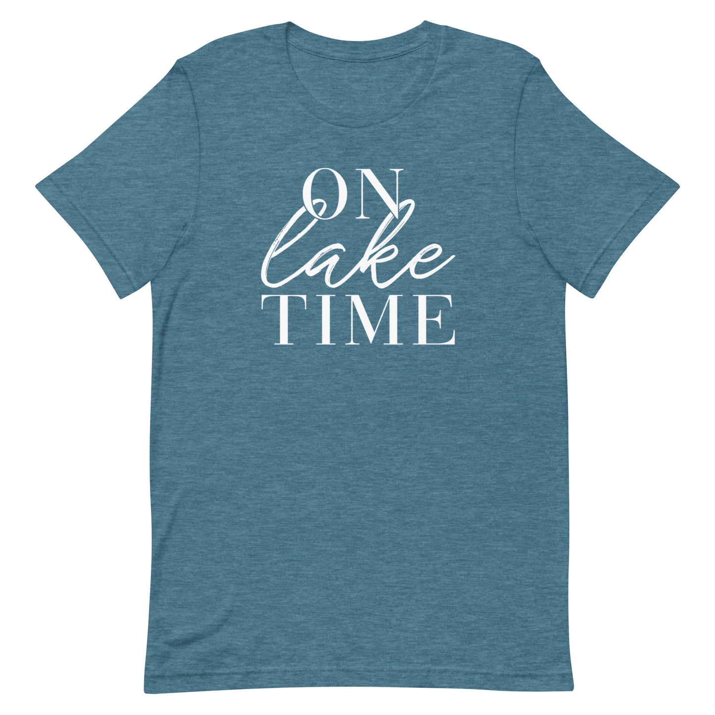 On Lake Time Short Sleeve Unisex T-shirt
