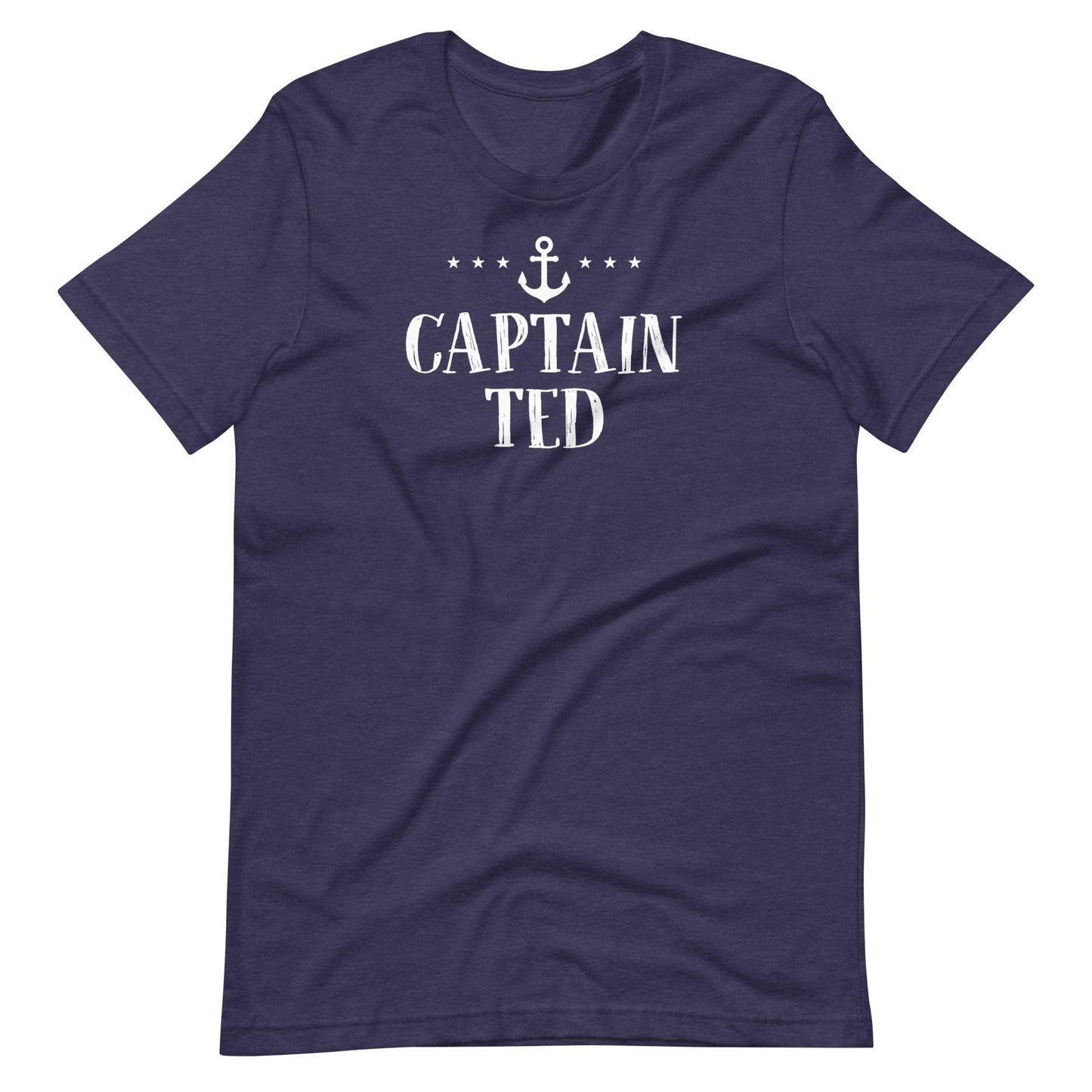 Personalized SML Boat Captain Unisex Short Sleeve T-Shirt