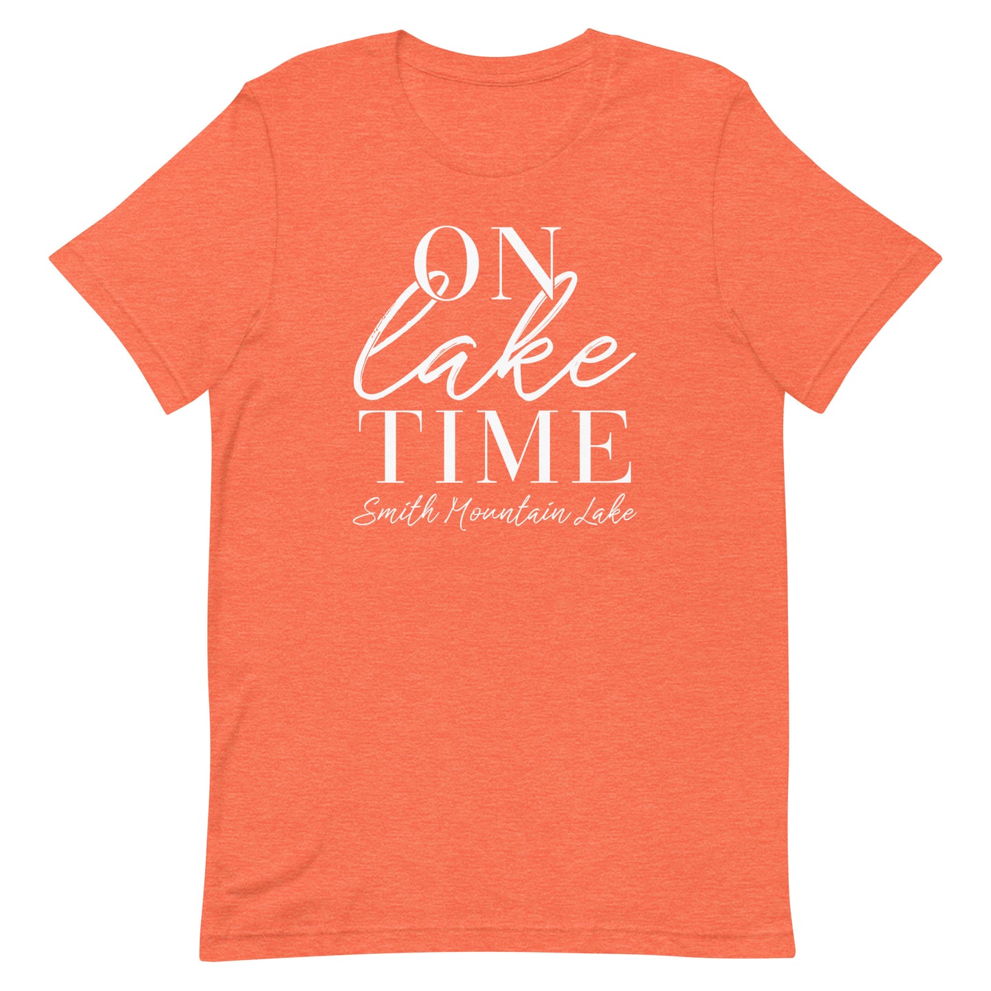 On Lake Time - Smith Mountain Lake, VA Unisex Short Sleeve T-Shirt