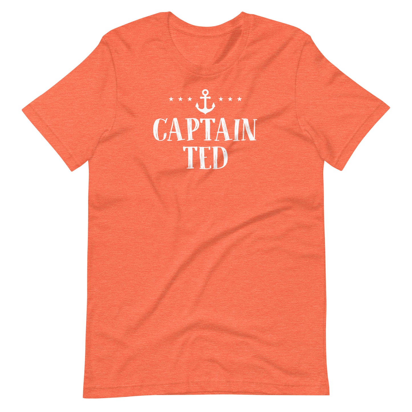 Personalized SML Boat Captain Unisex Short Sleeve T-Shirt