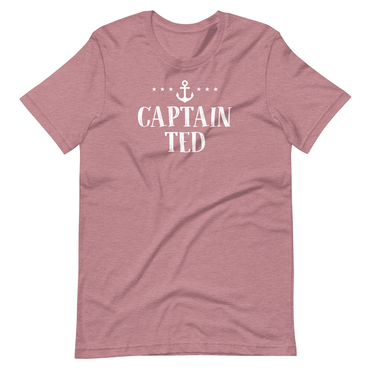Personalized SML Boat Captain Unisex Short Sleeve T-Shirt