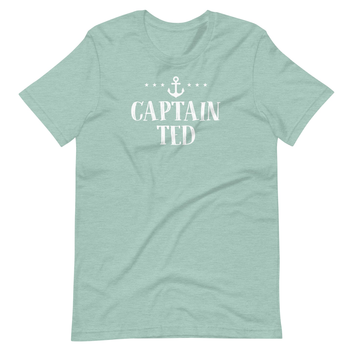 Personalized SML Boat Captain Unisex Short Sleeve T-Shirt