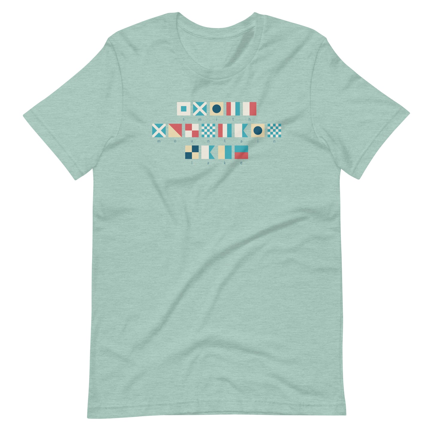 Smith Mountain Lake Nautical Flags Unisex T-shirt