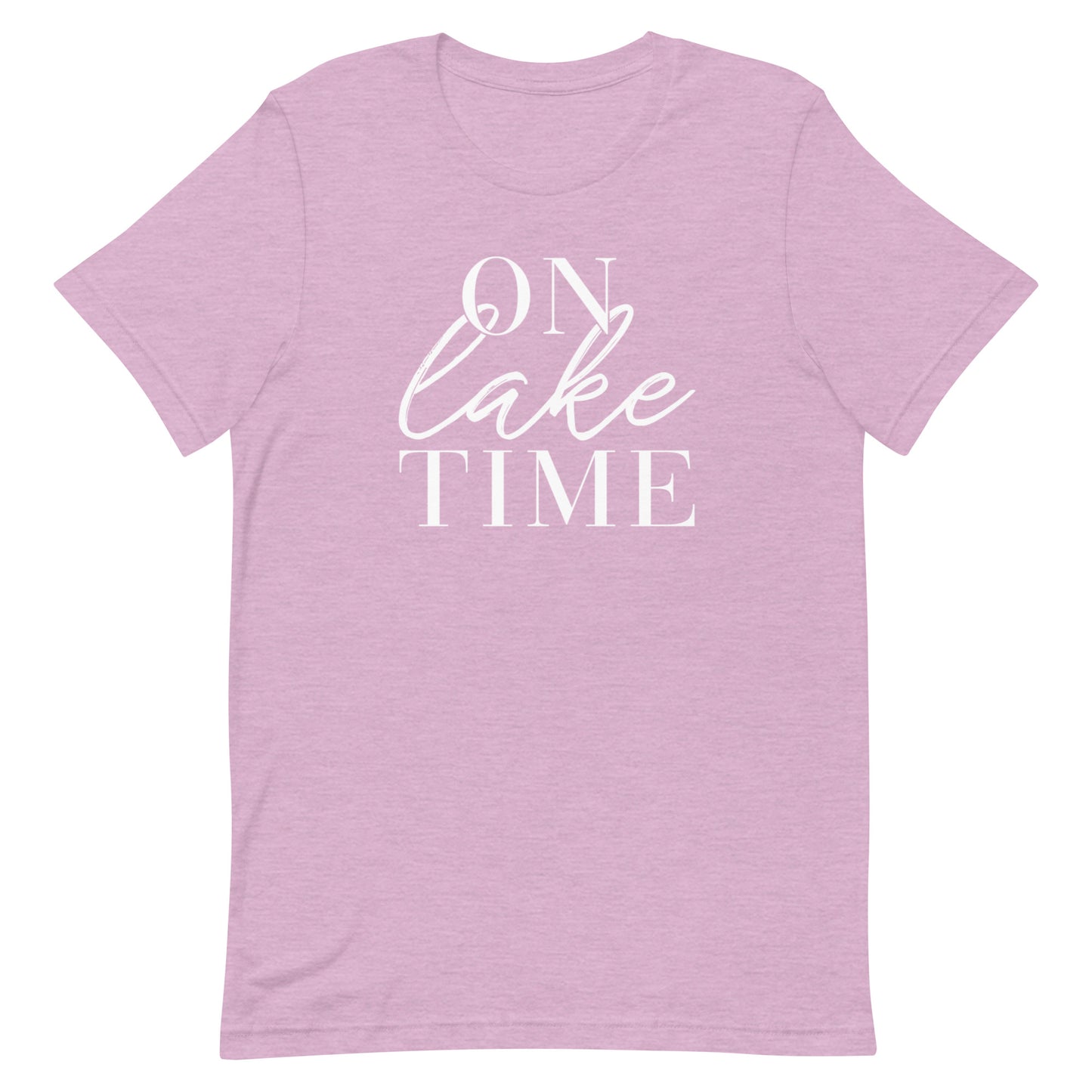 On Lake Time Short Sleeve Unisex T-shirt