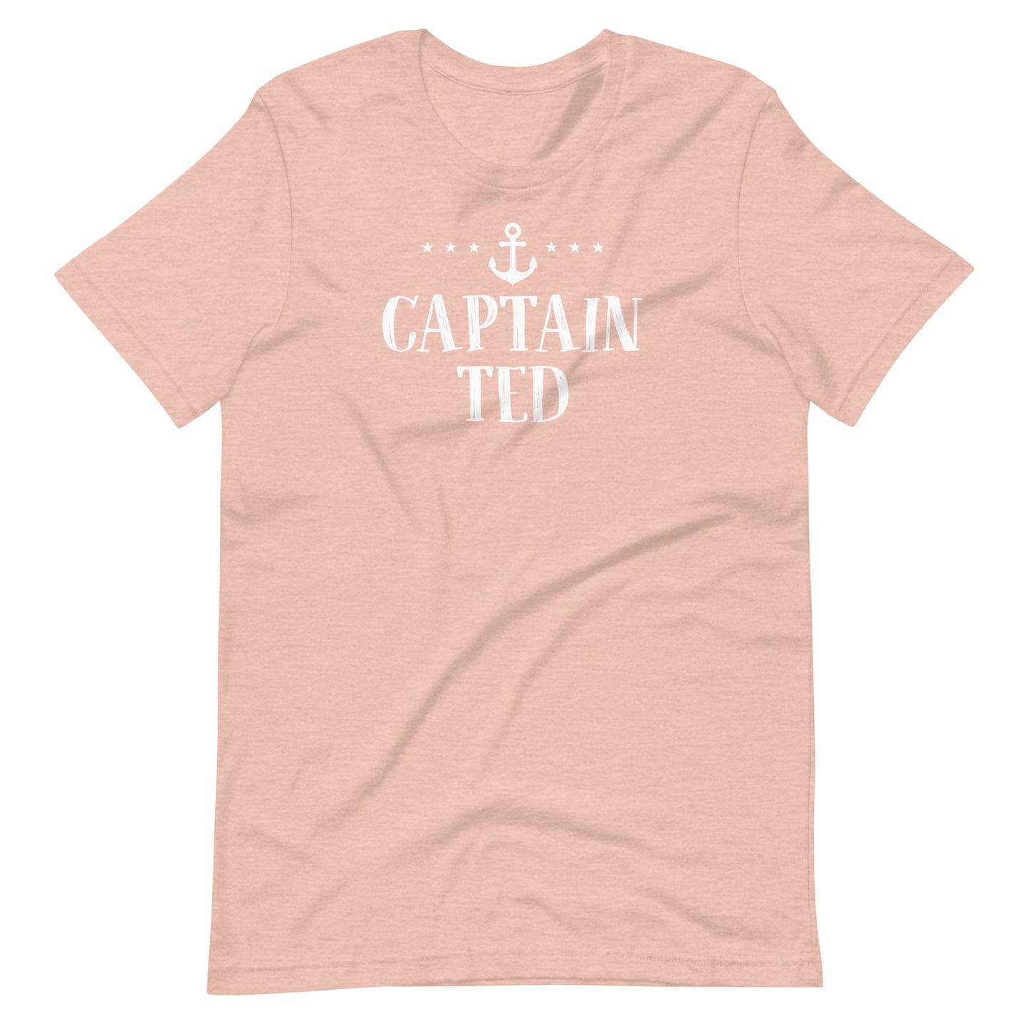Personalized SML Boat Captain Unisex Short Sleeve T-Shirt
