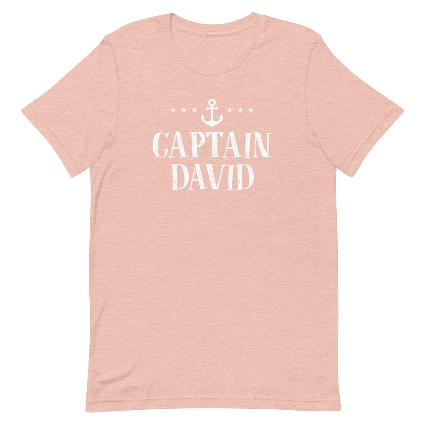 Personalized Boat Captain Short Sleeve Unisex T-shirt