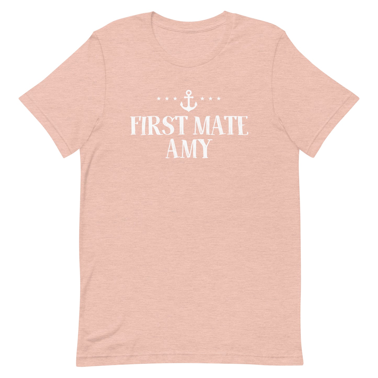 Personalized First Mate Short Sleeve Unisex T-Shirt