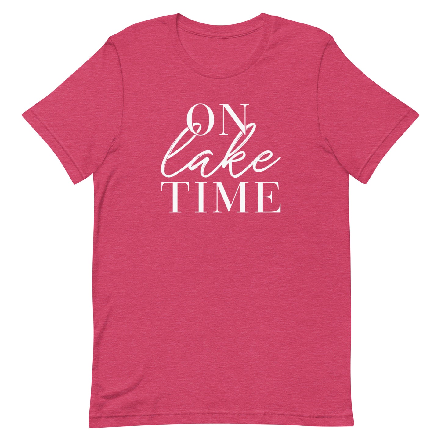 On Lake Time Short Sleeve Unisex T-shirt