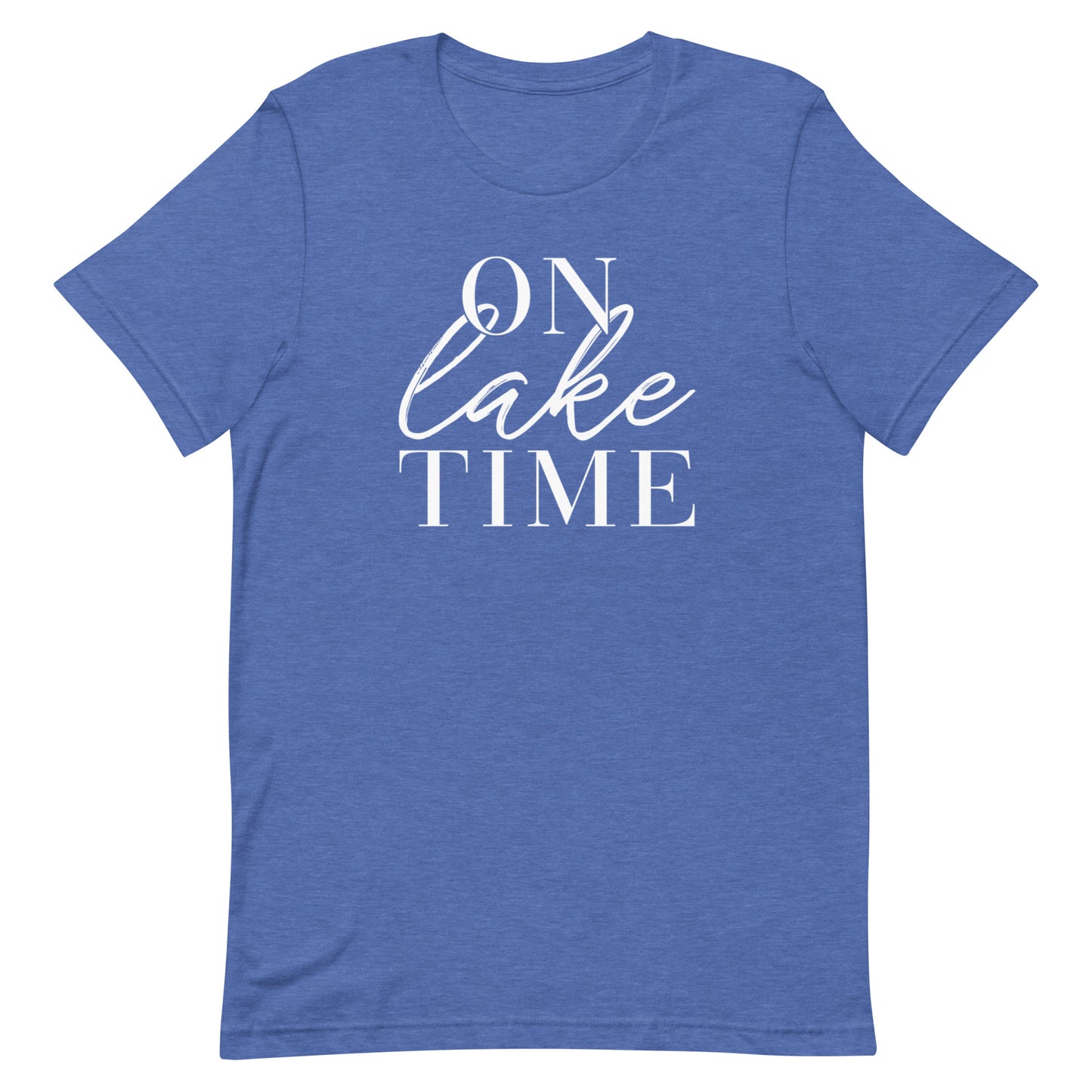 On Lake Time Short Sleeve Unisex T-shirt