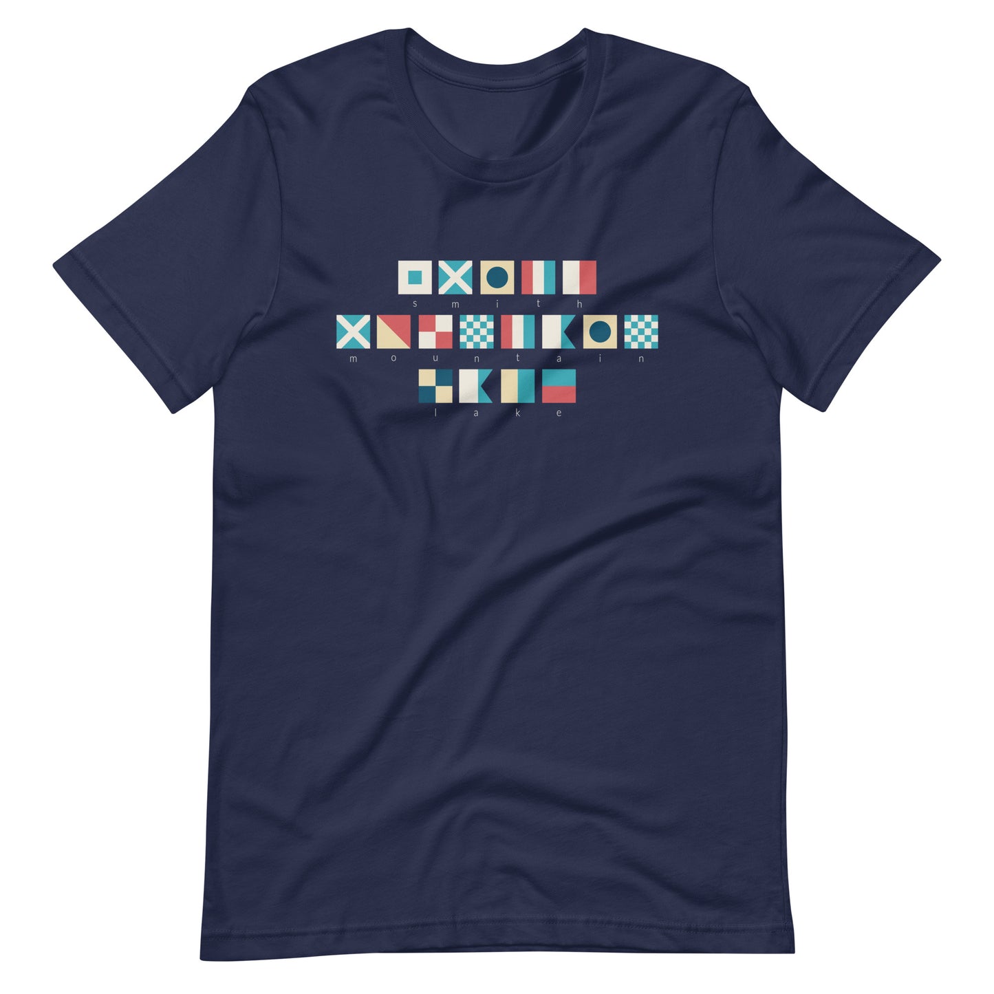 Smith Mountain Lake Nautical Flags Unisex T-shirt