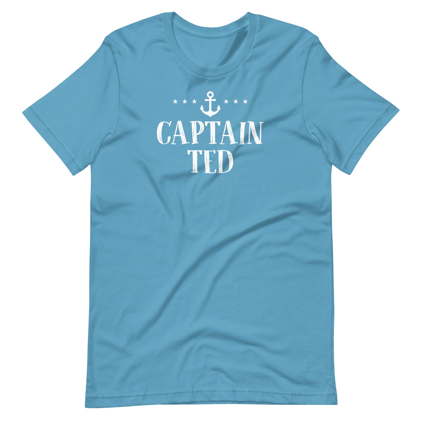 Personalized SML Boat Captain Unisex Short Sleeve T-Shirt