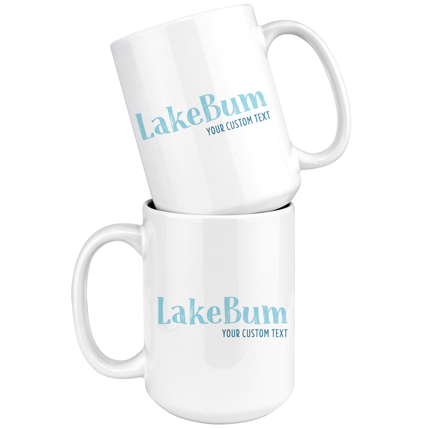 Lake Bum Custom Coffee Mug