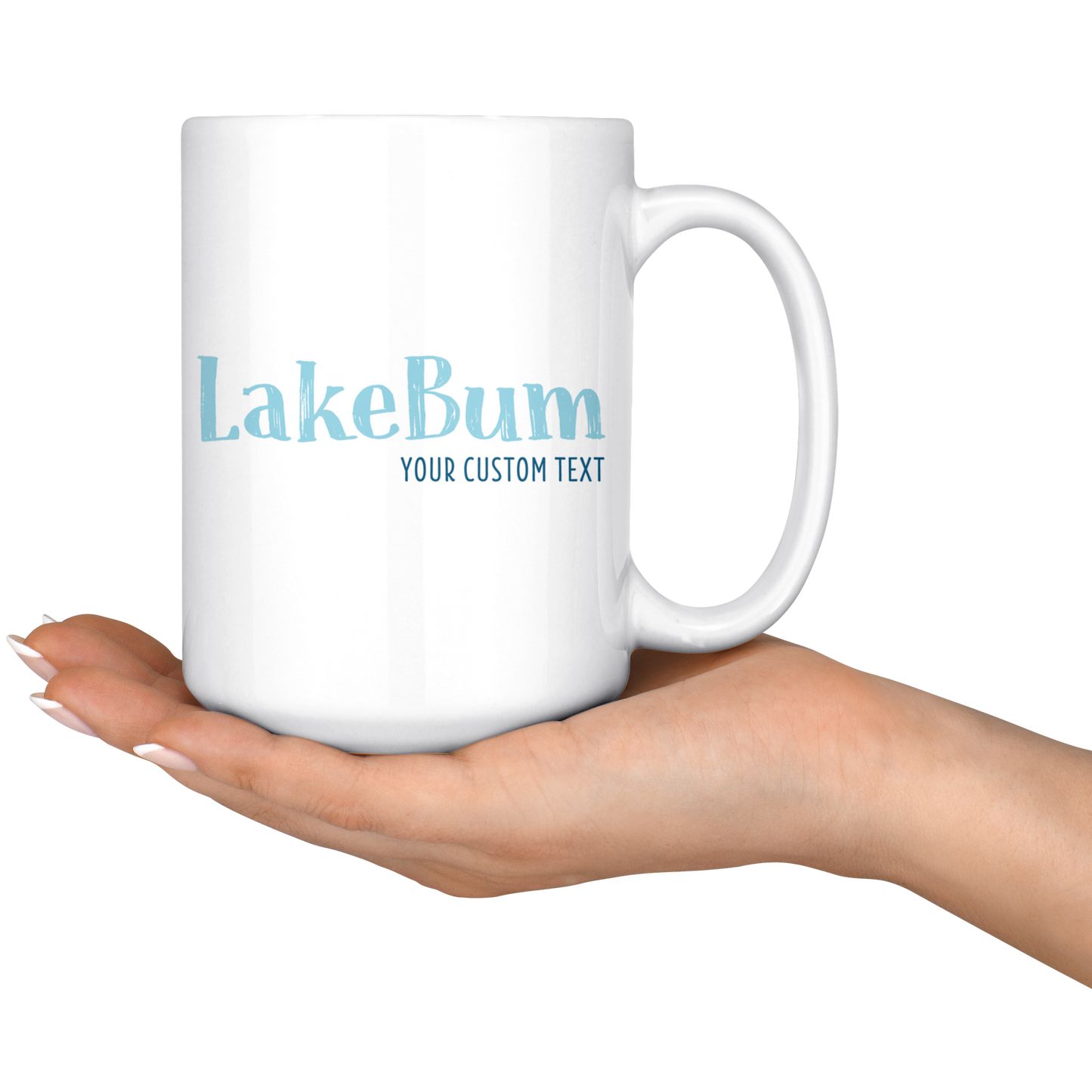Lake Bum Custom Coffee Mug