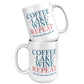 Coffee Lake Wine Repeat - Smith Mountain Lake Funny Coffee Mug