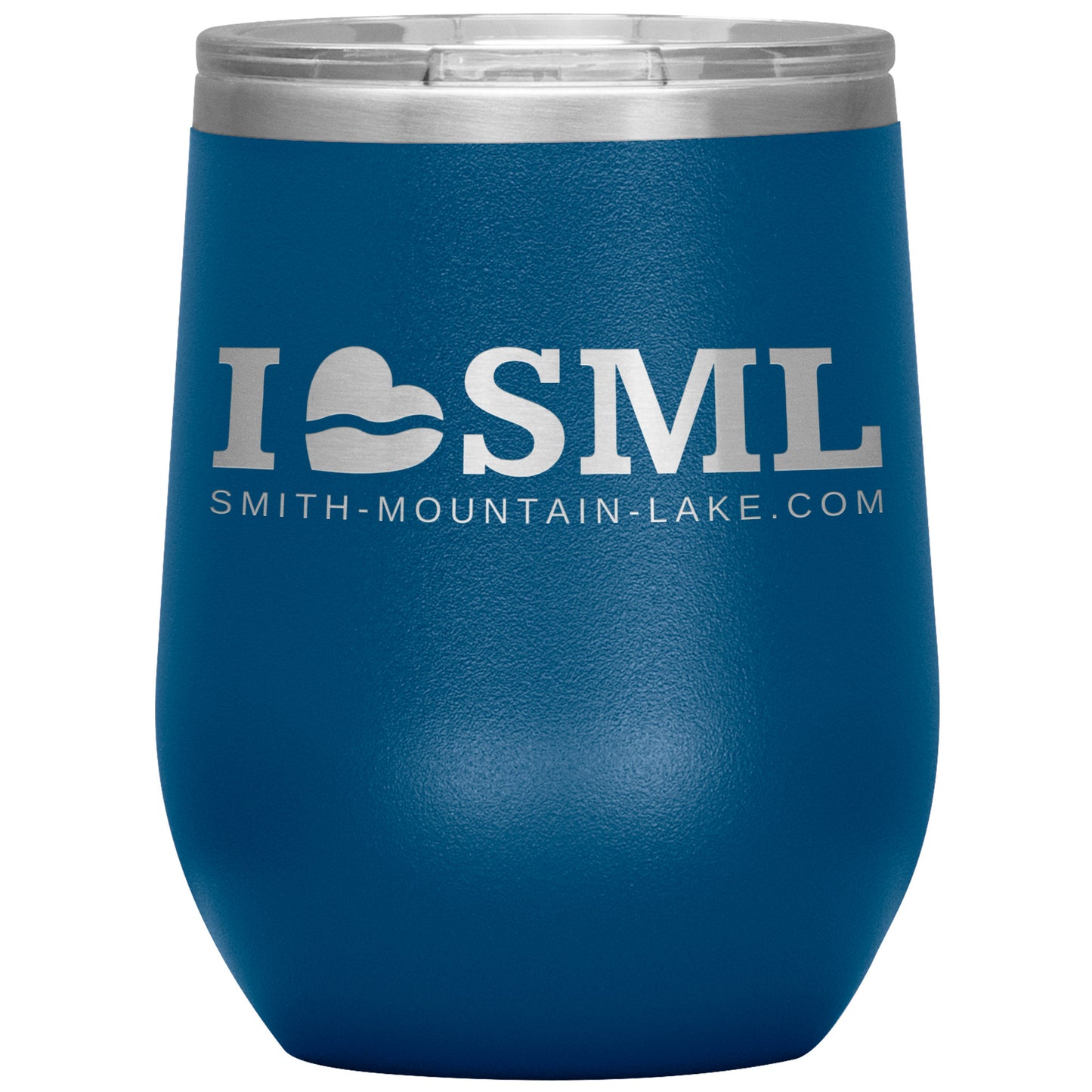 I Love Smith Mountain Lake Insulated Wine Tumbler