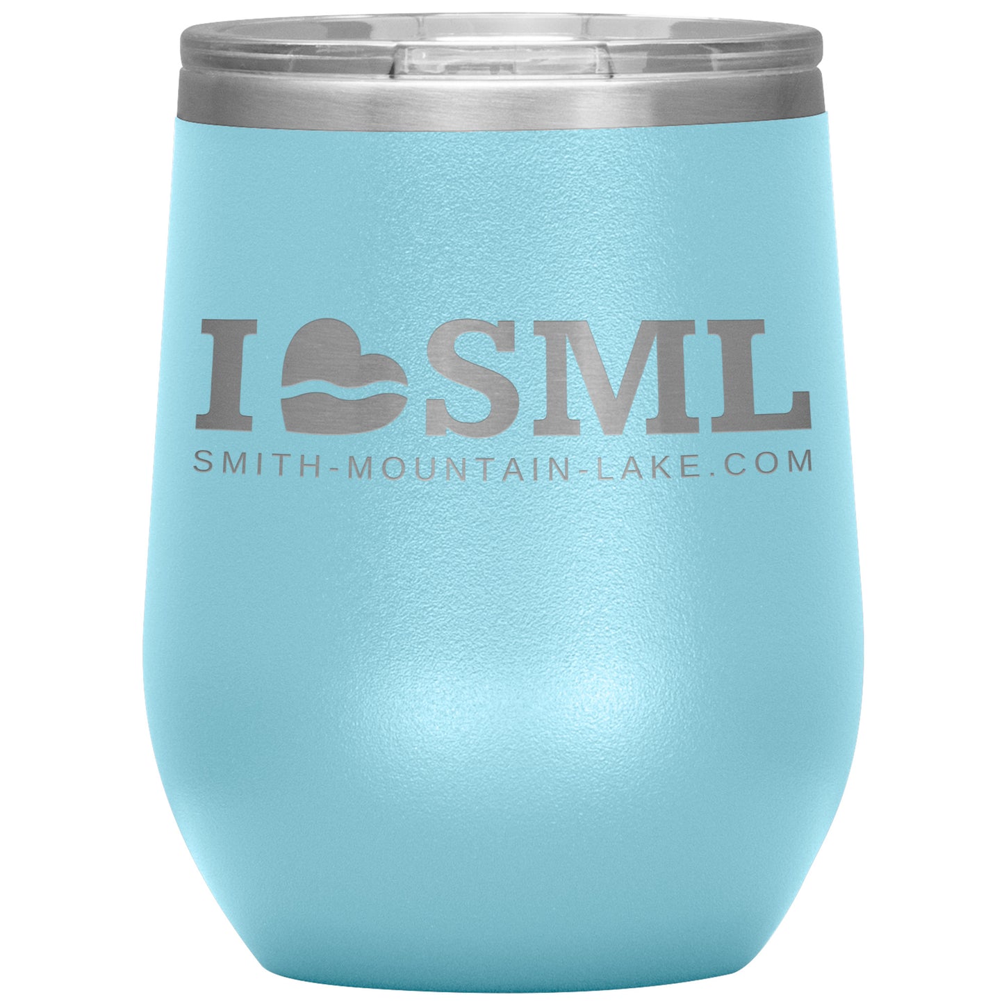 I Love Smith Mountain Lake Insulated Wine Tumbler