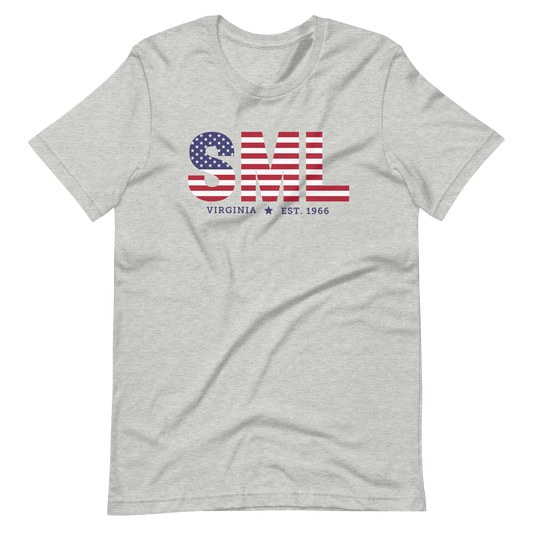 SML Patriotic Unisex Short Sleeve T-Shirt