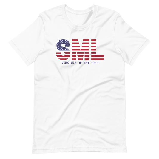 SML Patriotic Unisex Short Sleeve T-Shirt
