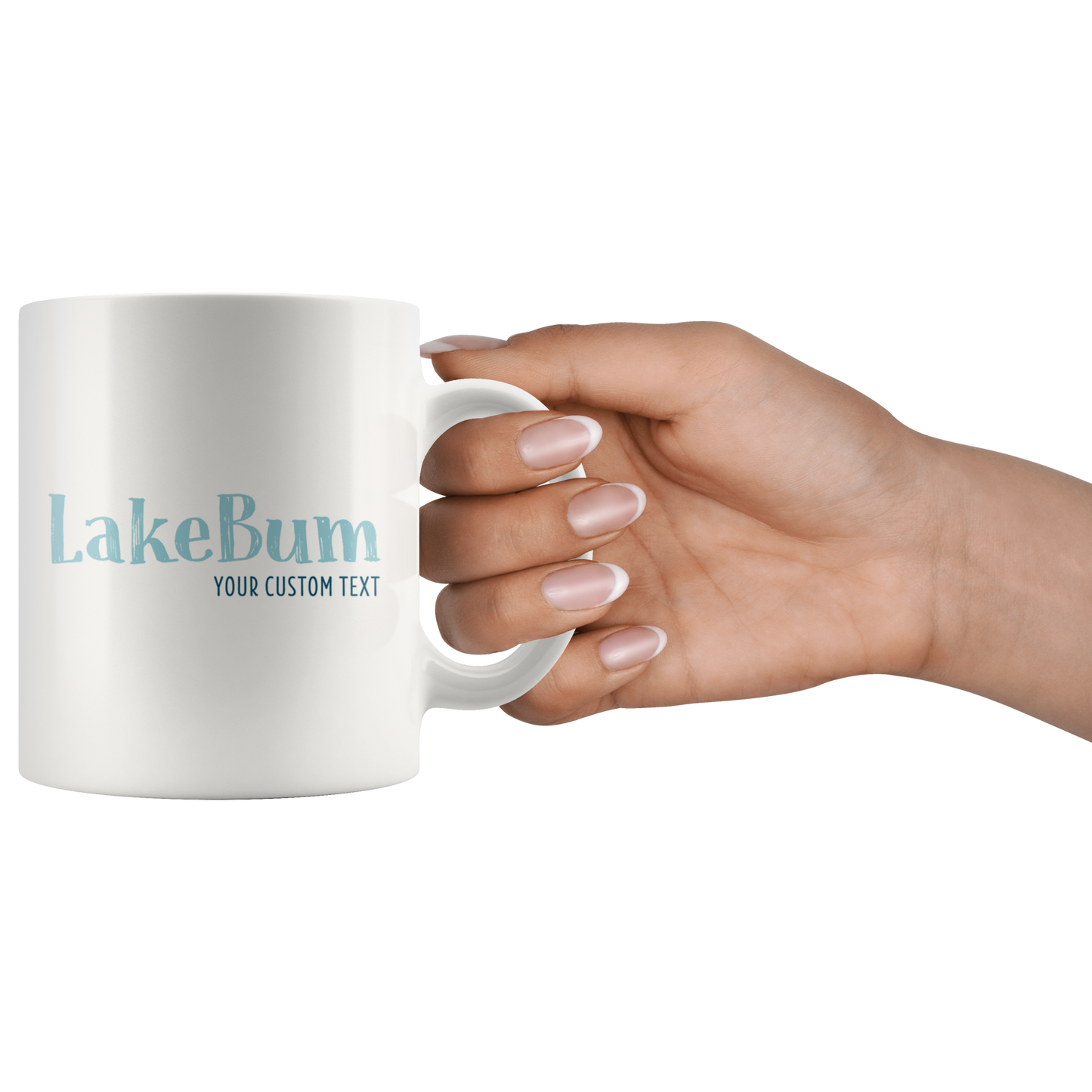 Lake Bum Custom Coffee Mug