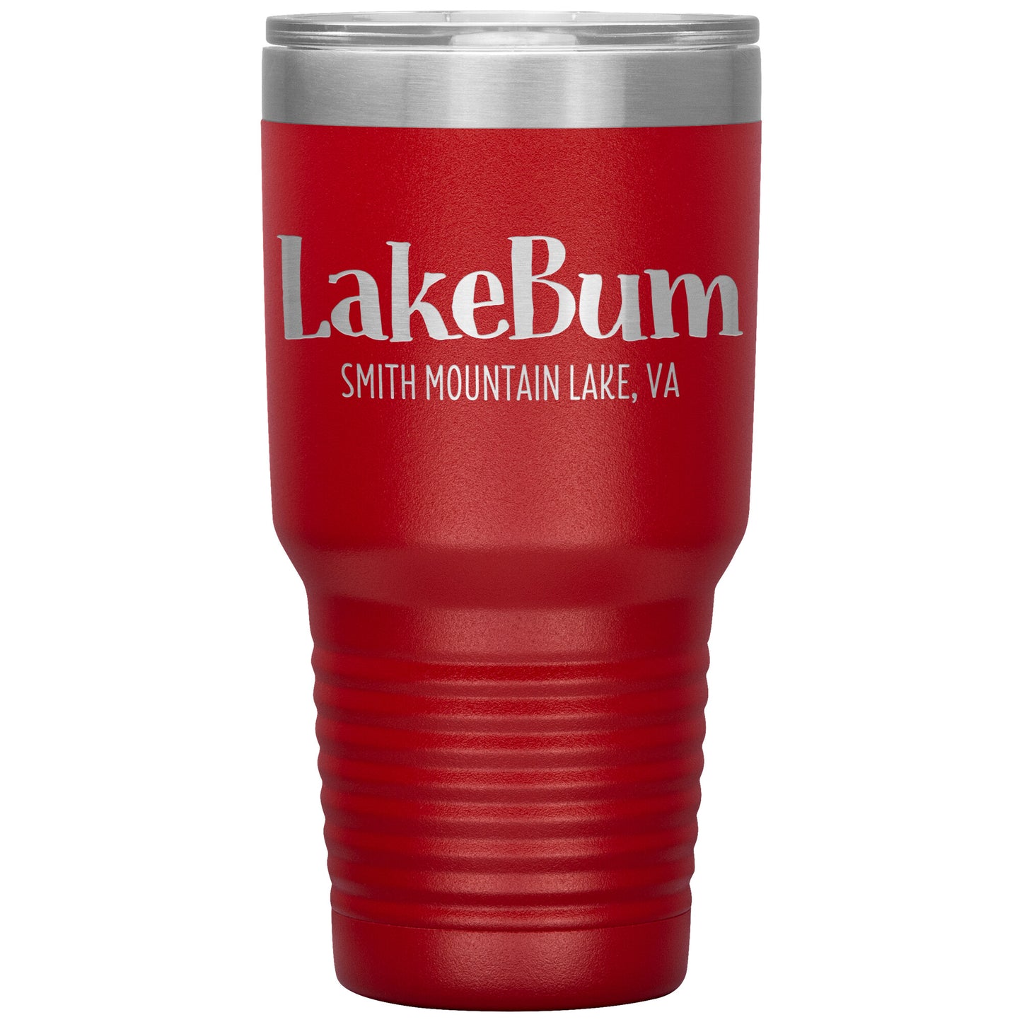 Lake Bum Smith Mountain Lake - Laser Etched Drink Tumbler