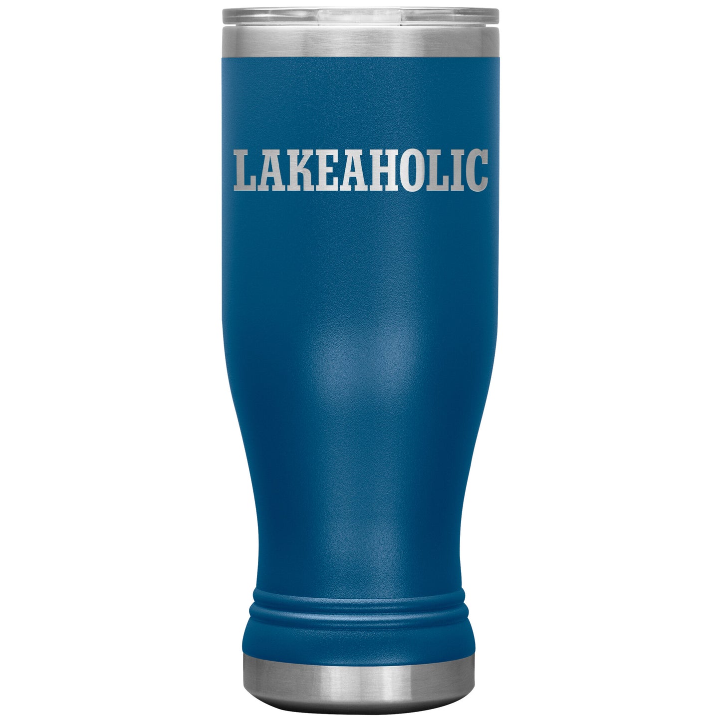 Lakeaholic Funny Drink Tumbler - Insulated Laser Etched Cup