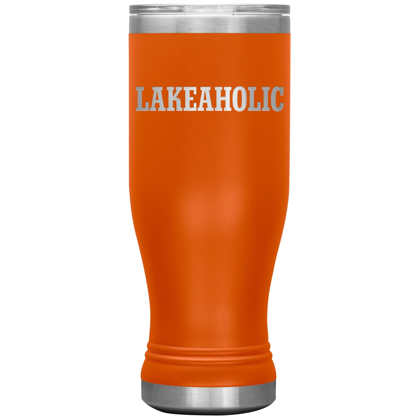 Lakeaholic Funny Drink Tumbler - Insulated Laser Etched Cup