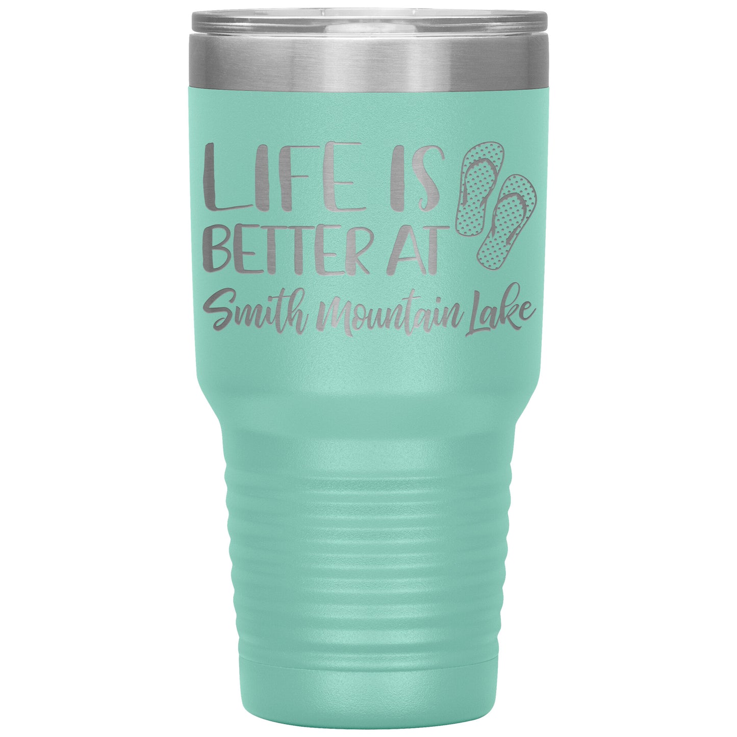 Life is Better at Smith Mountain Lake - Laser Etched Drink Tumbler