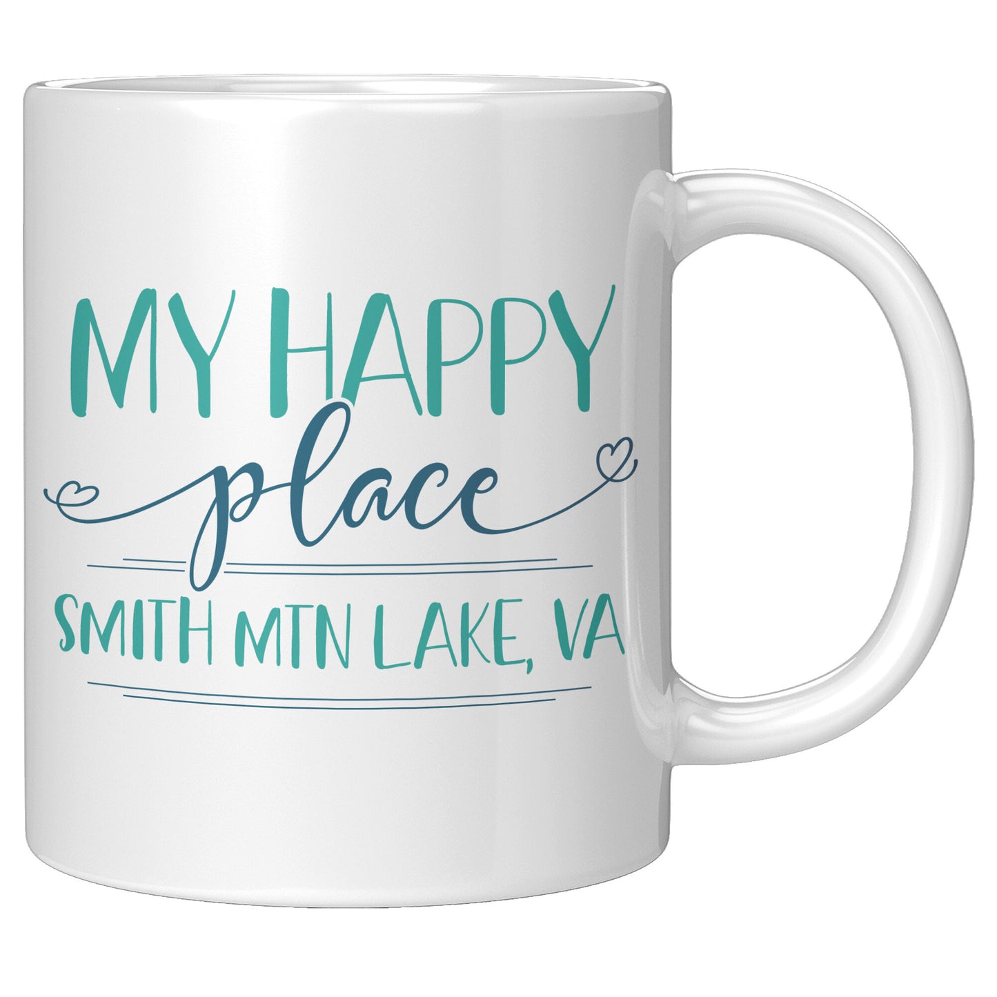 My Happy Place - Smith Mountain Lake, VA Coffee Mug
