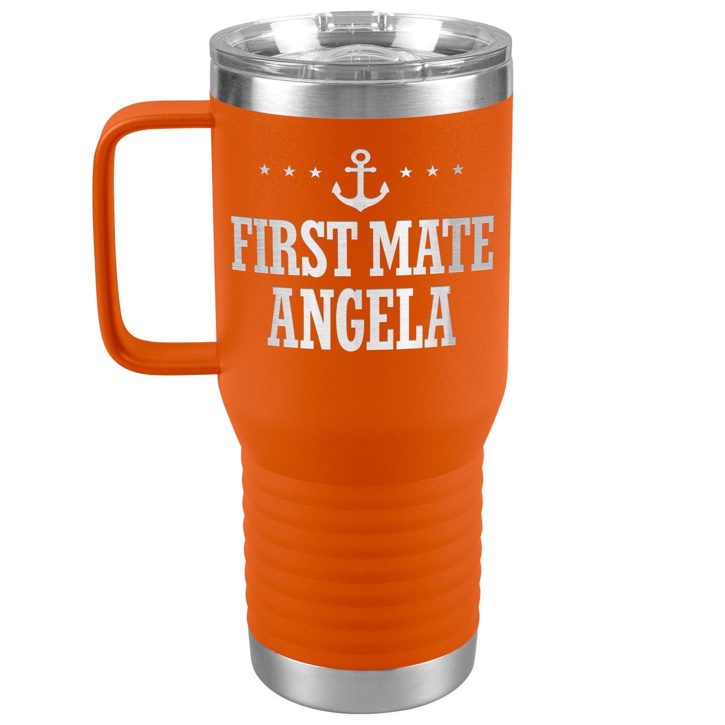 Personalized SML First Mate Drink Tumbler - Laser Etched