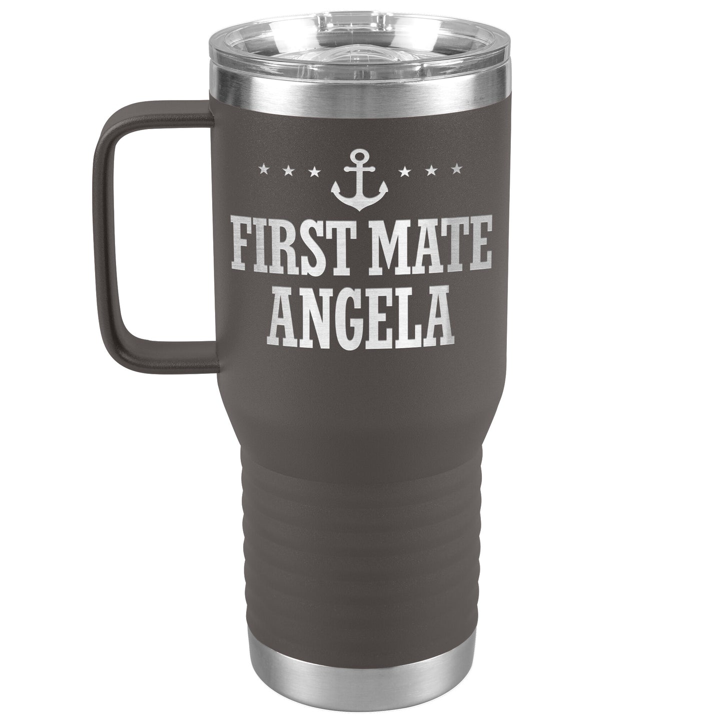 Personalized SML First Mate Drink Tumbler - Laser Etched