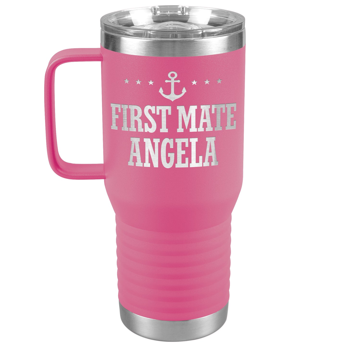 Personalized SML First Mate Drink Tumbler - Laser Etched