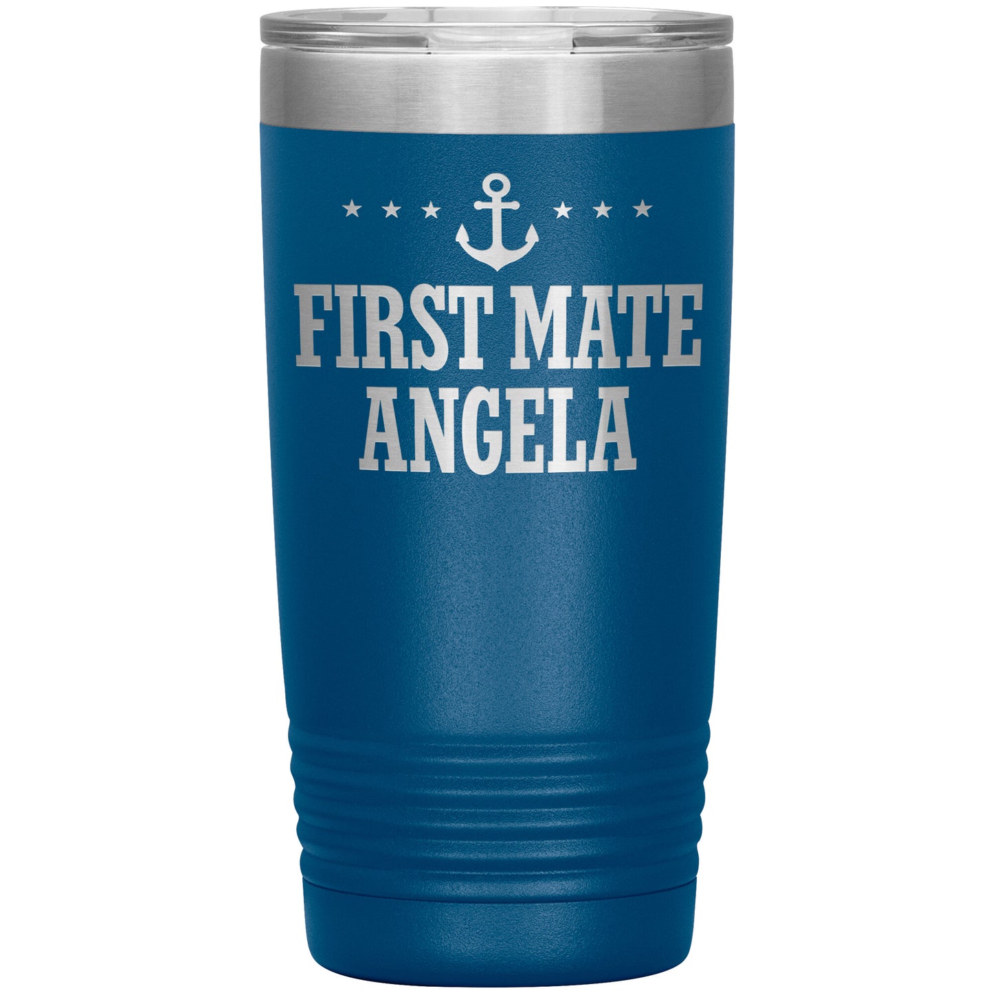 Personalized SML First Mate Drink Tumbler - Laser Etched