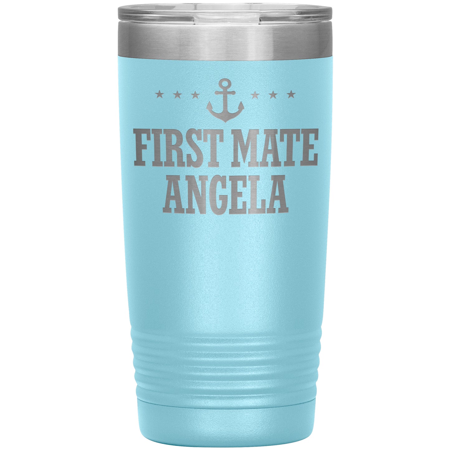 Personalized SML First Mate Drink Tumbler - Laser Etched