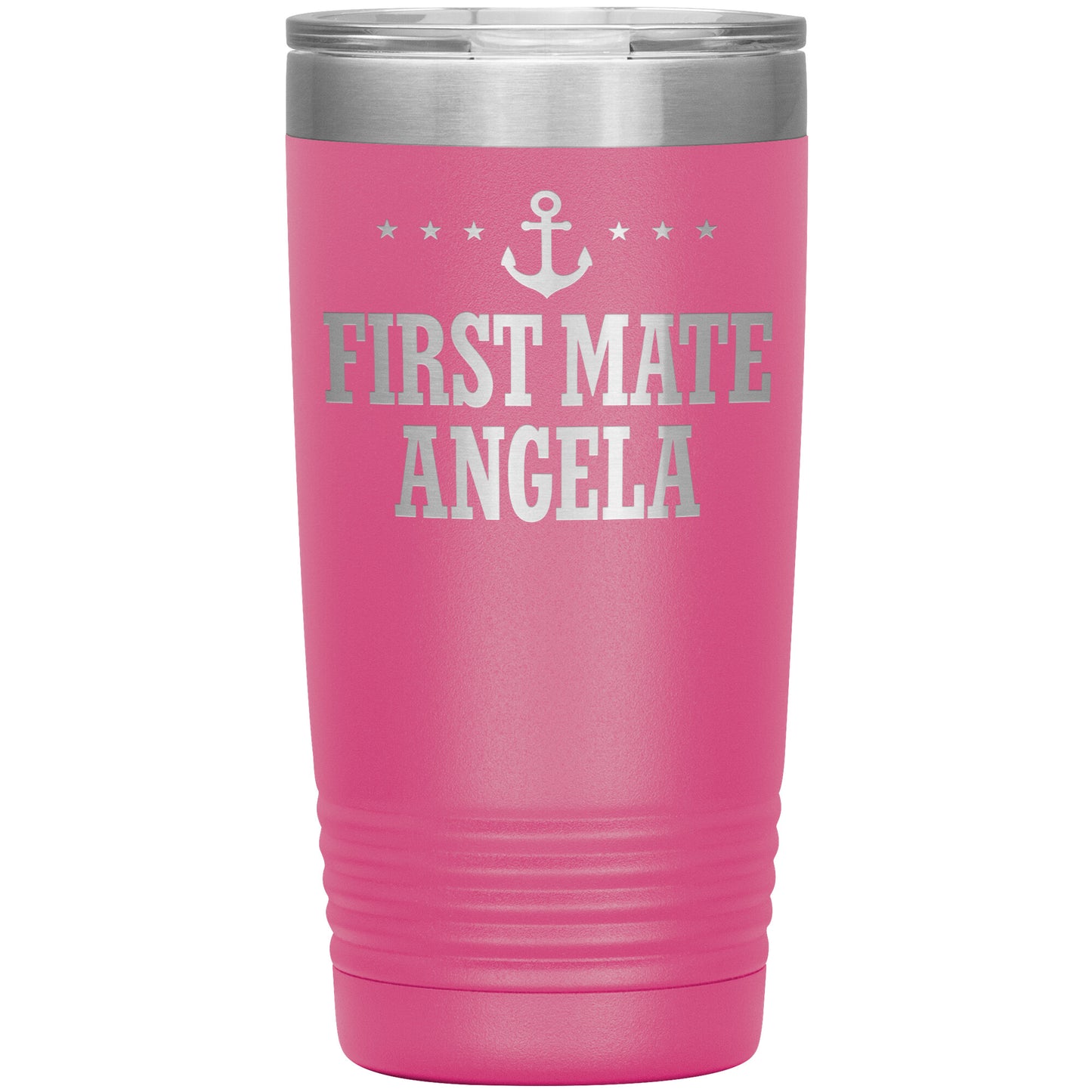 Personalized SML First Mate Drink Tumbler - Laser Etched
