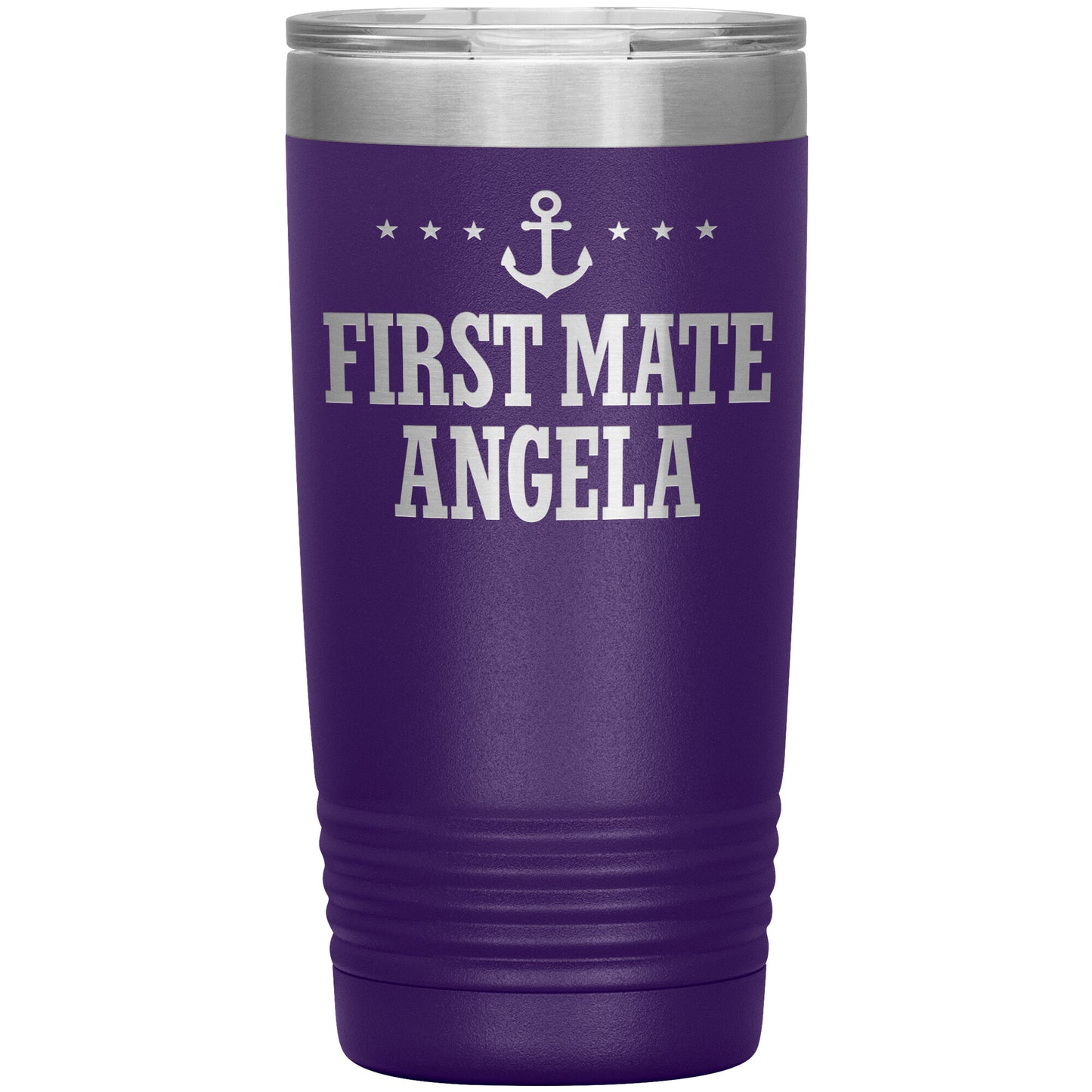 Personalized SML First Mate Drink Tumbler - Laser Etched