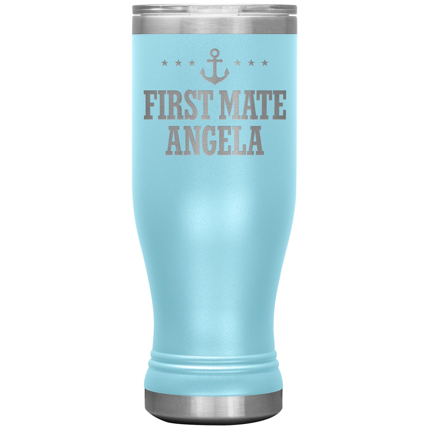 Personalized SML First Mate Drink Tumbler - Laser Etched