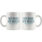 My Boat, My Rules Custom Coffee Mug