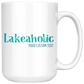 Lakeaholic Custom Coffee Mug