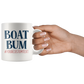 Boat Bum Custom Coffee Mug