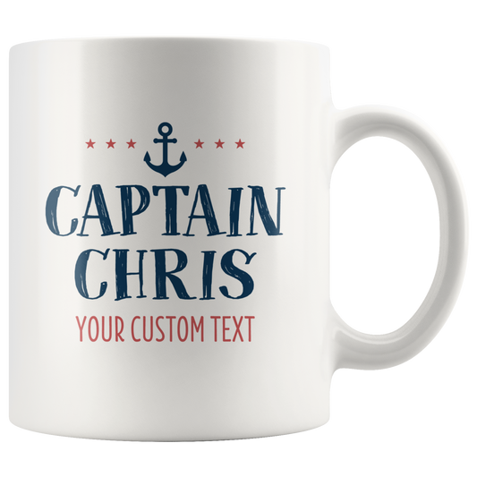 Captain or First Mate Coffee Mug - Smith Mountain Lake Gift