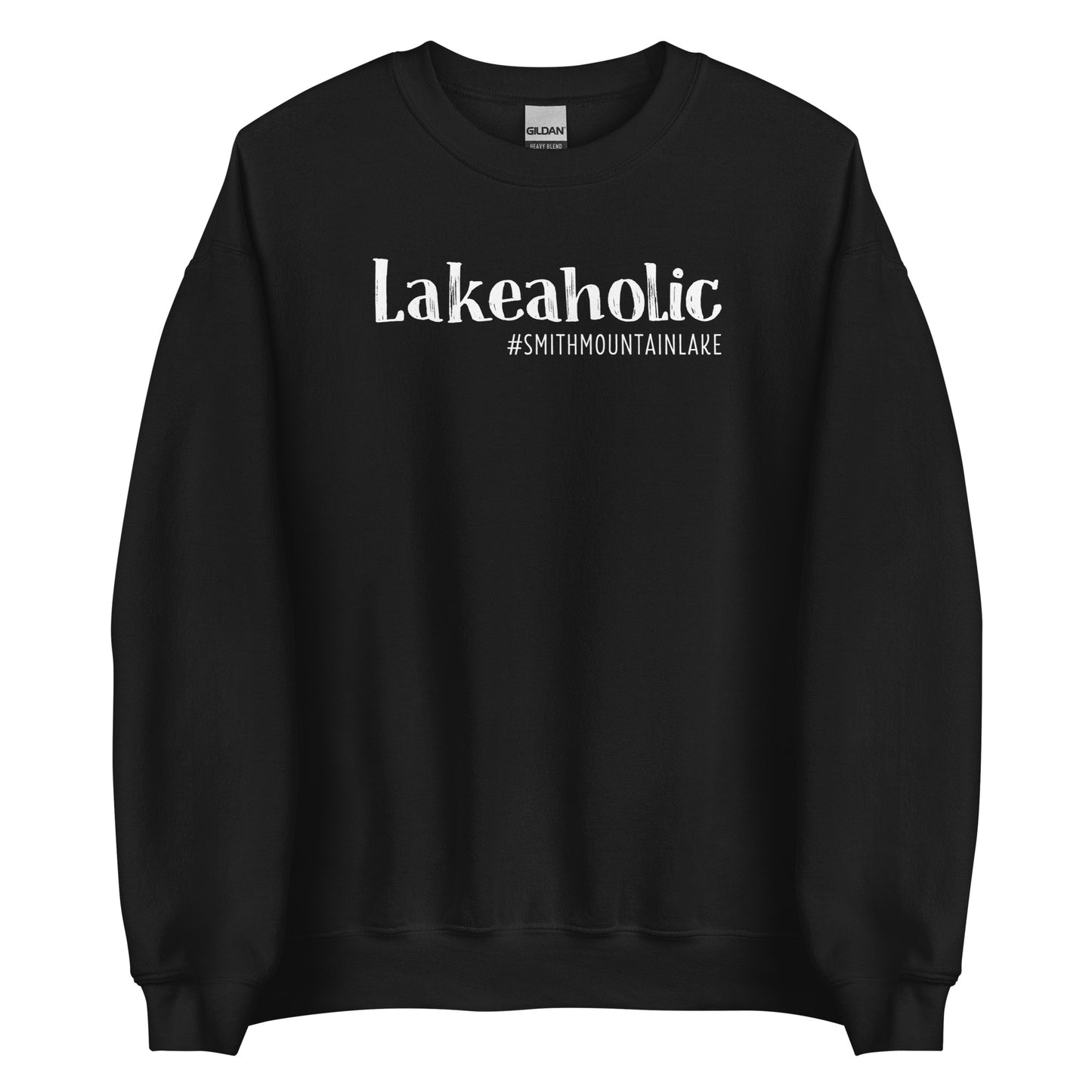 Lakeaholic Smith Mountain Lake Unisex Crewneck Sweatshirt