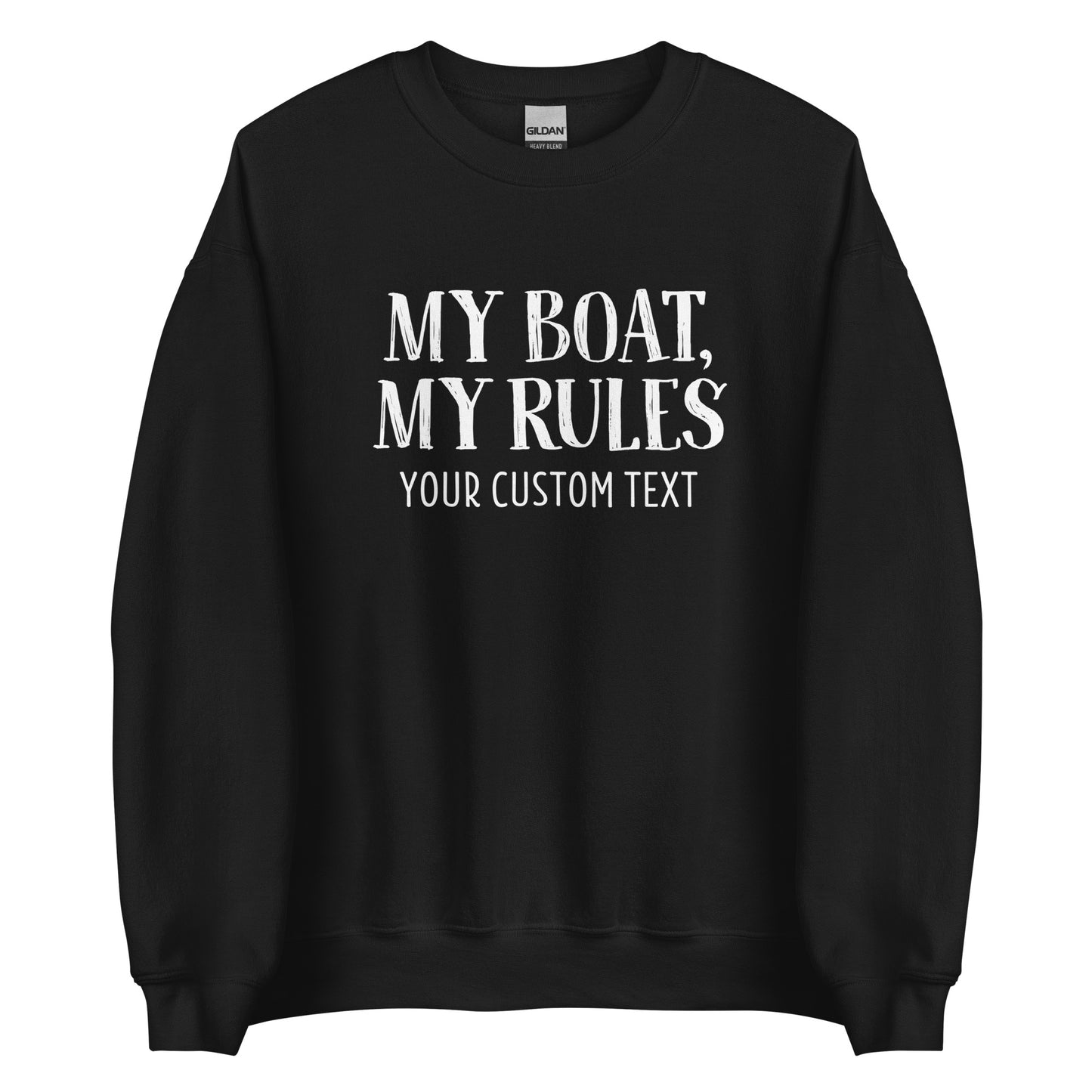 My Boat, My Rules - Smith Mountain Lake Unisex Crewneck Sweatshirt