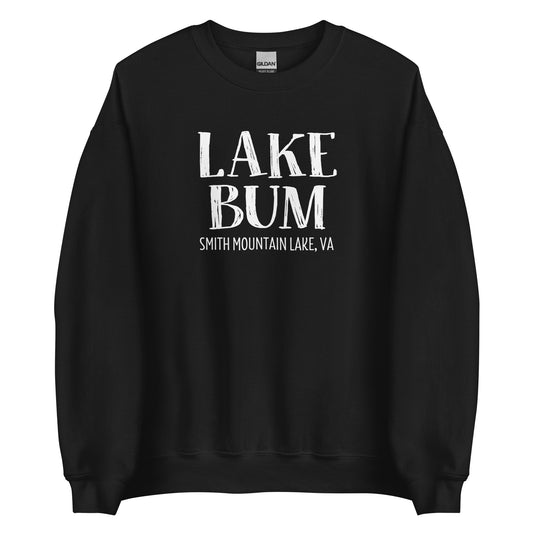 Lake Bum - Smith Mountain Lake Unisex Crewneck Sweatshirt