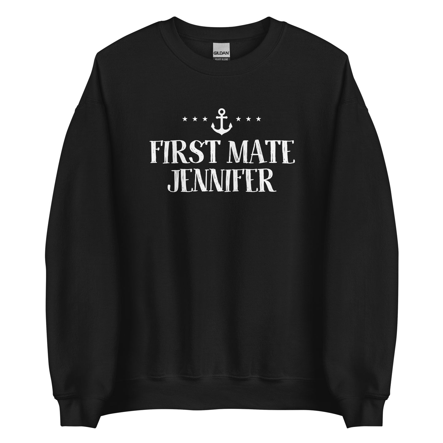 Personalized First Mate Unisex Crewneck Sweatshirt