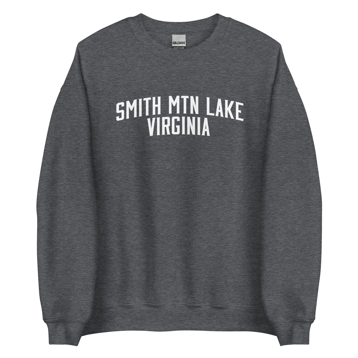 Smith Mountain Lake Virginia Arch Type Unisex Crewneck Sweatshirt