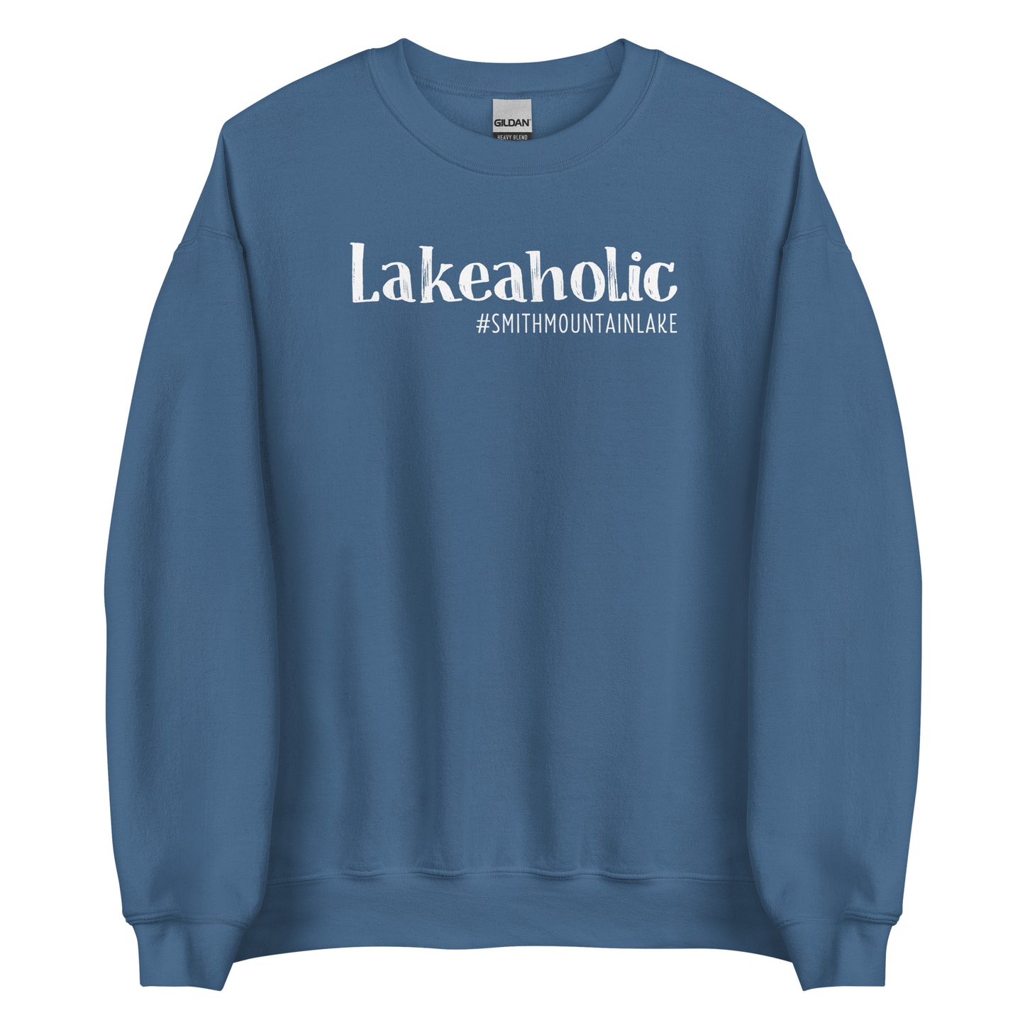 Lakeaholic Smith Mountain Lake Unisex Crewneck Sweatshirt