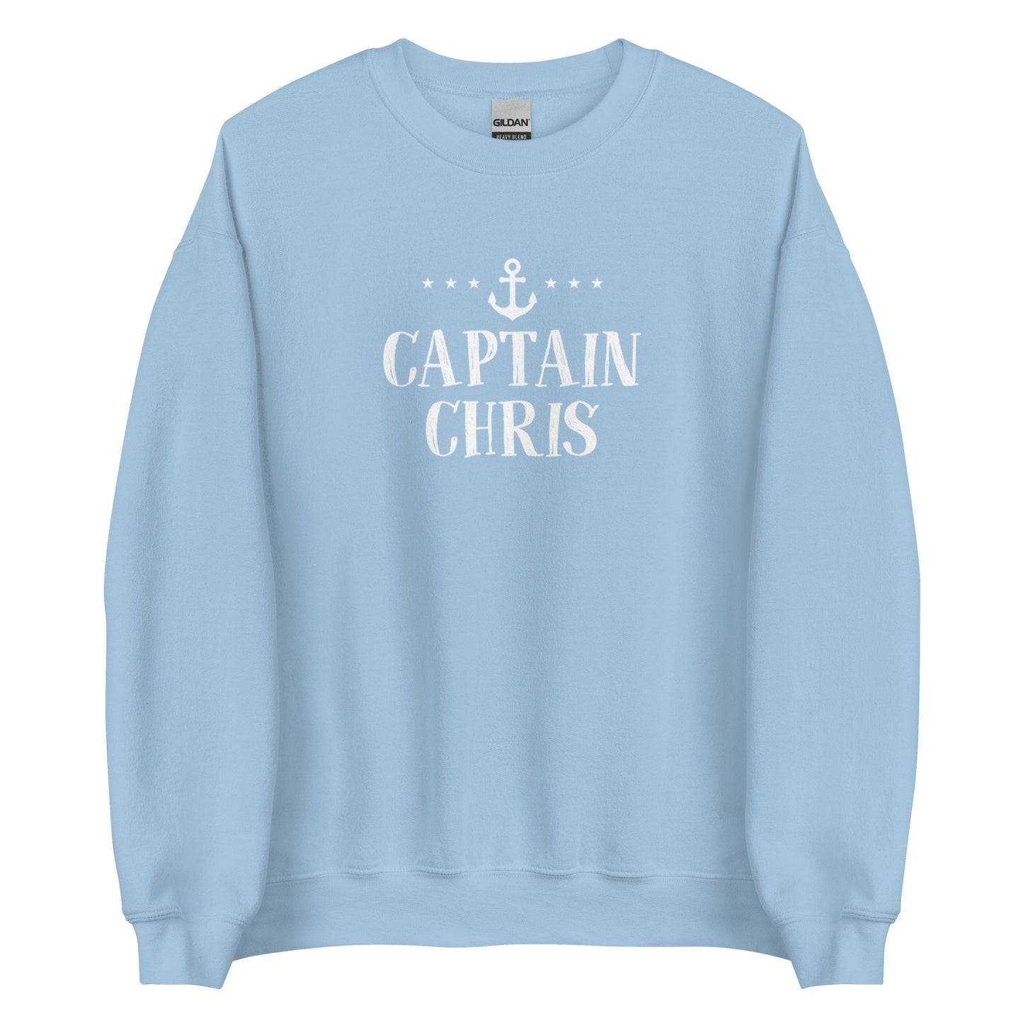 Personalized SML Boat Captain Unisex Crewneck Sweatshirt