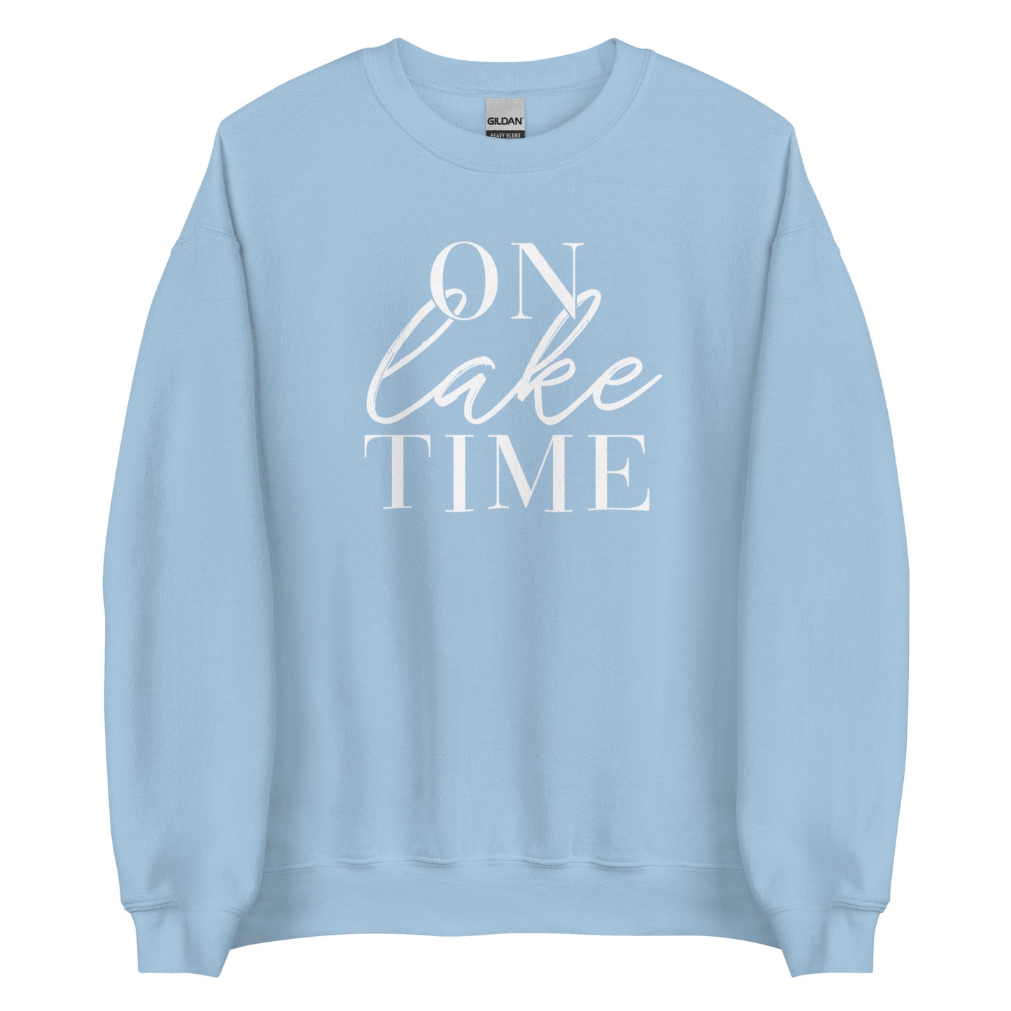 On Lake Time Unisex Crewneck Sweatshirt