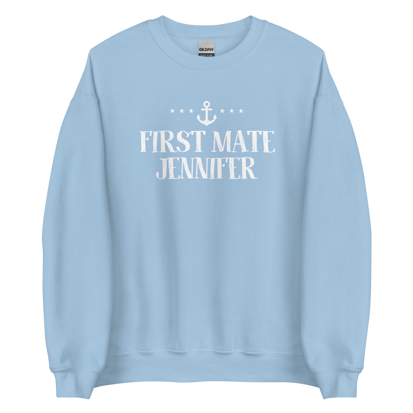 Personalized First Mate Unisex Crewneck Sweatshirt